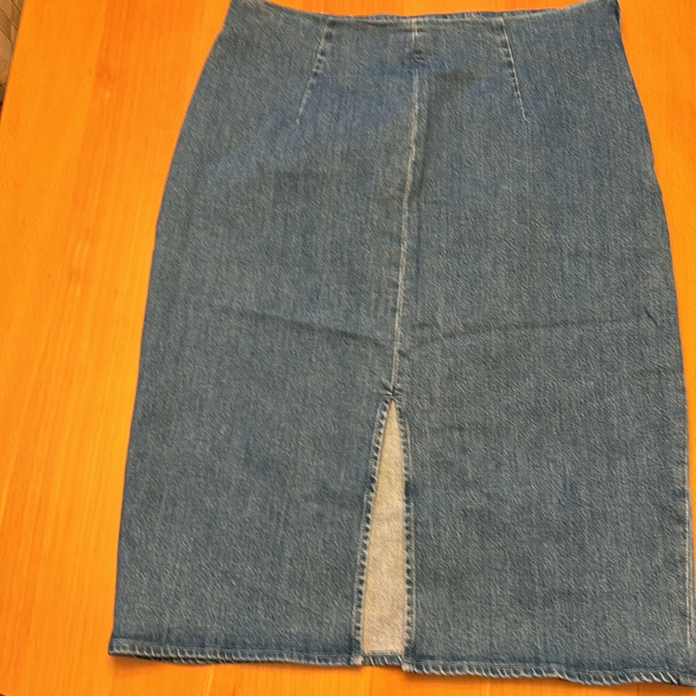 Denim skirt, 31. JCrew